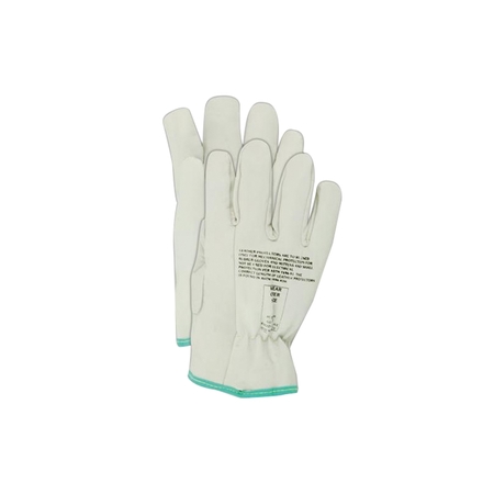 Magid "MagidÂ® PowerMasterÂ®" Low Voltage Leather Lineman's Protector Glove, Size 10-1/2 12502105U